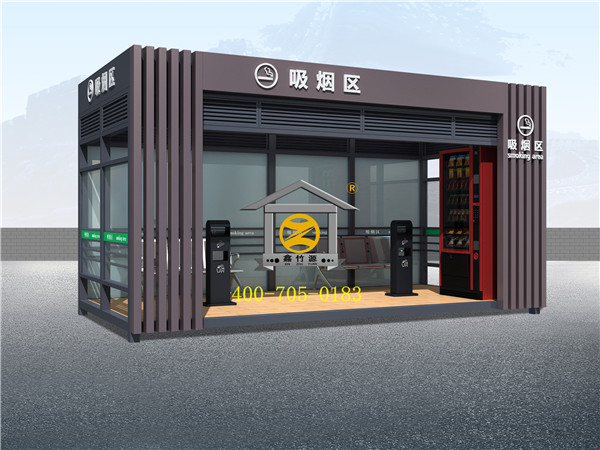 17鋼結(jié)構(gòu)吸煙亭1-dt